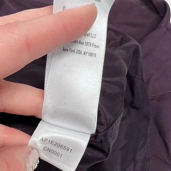 Adrianna Papell Dress Purple Sleeveless Jewel Neck Full-Length Evening Gown NWT - Picture 13 of 13